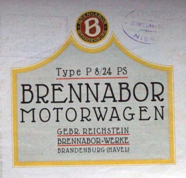 Brennabor 8/24 PS Type P Modelprogram 1924 (S0606)